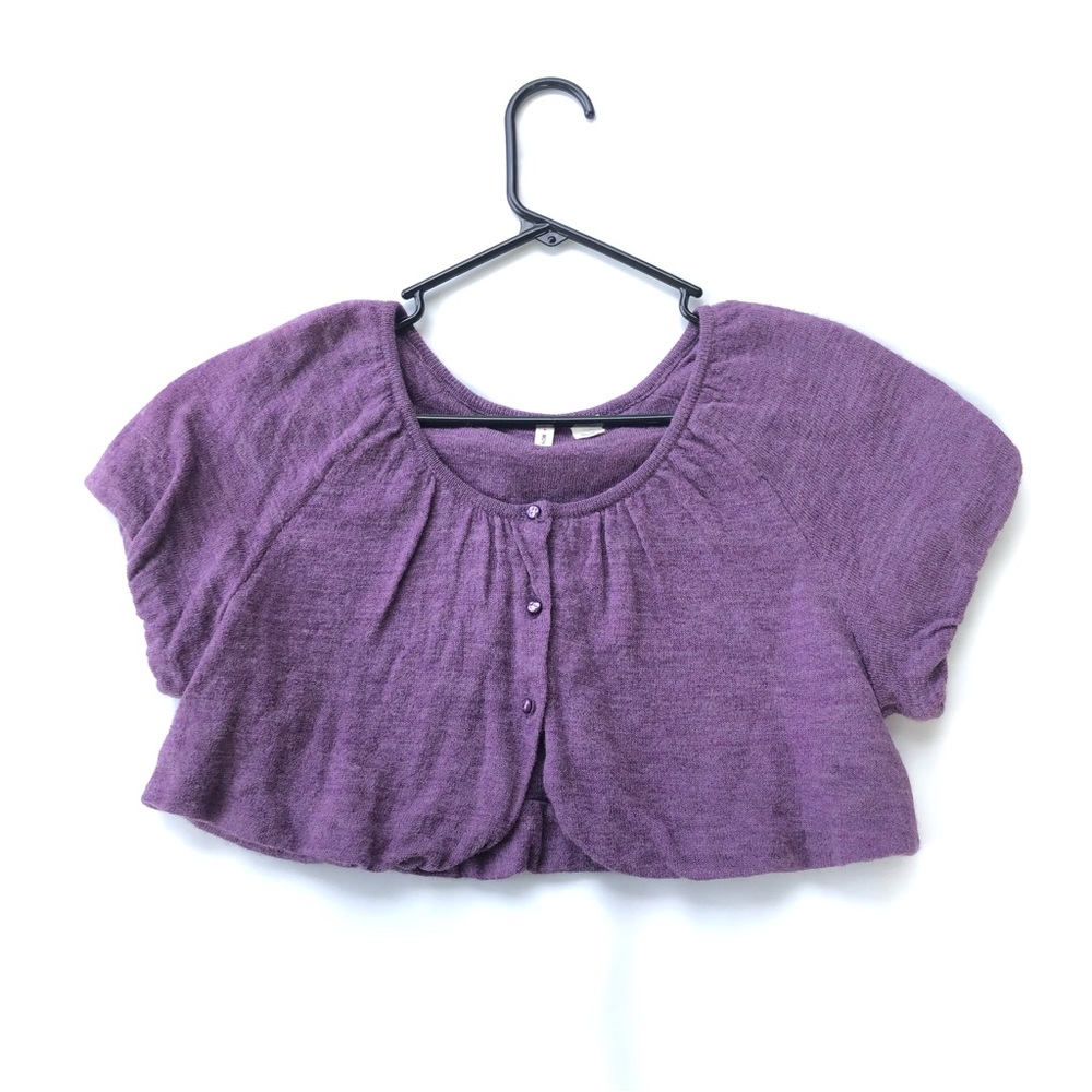 Anthropologie Moth Wool Shrug Cardigan